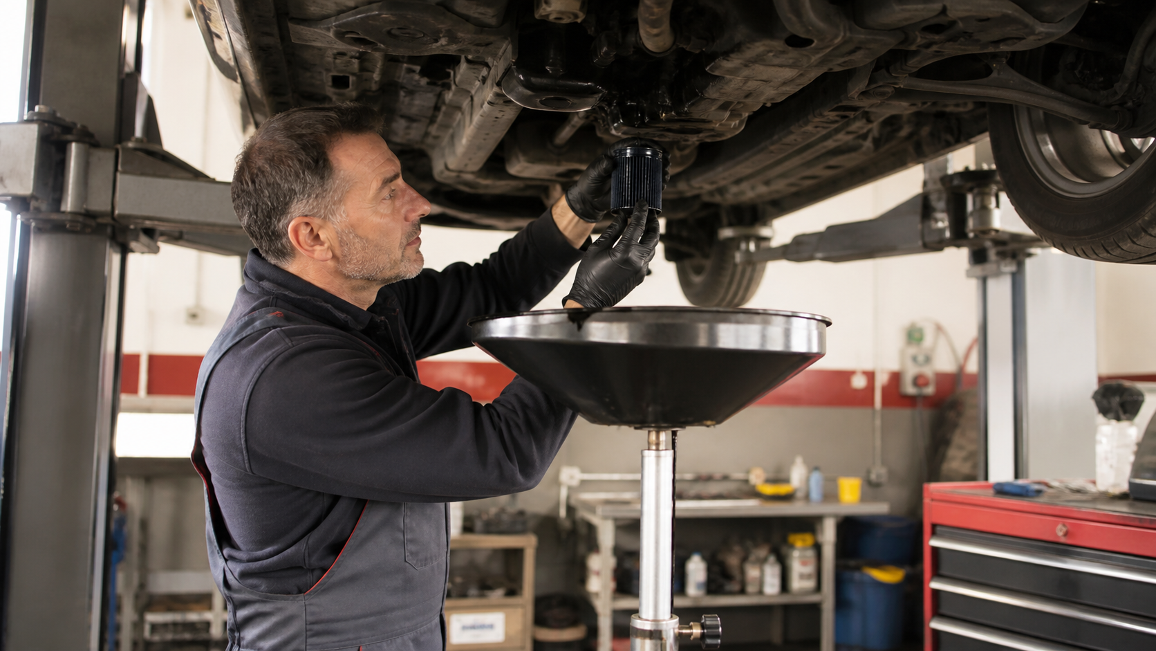 Tagliando auto in officina